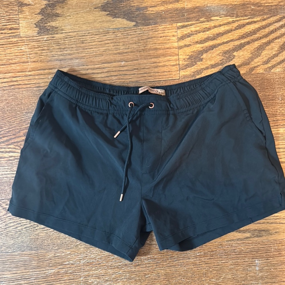 Men's Black Swim Shorts